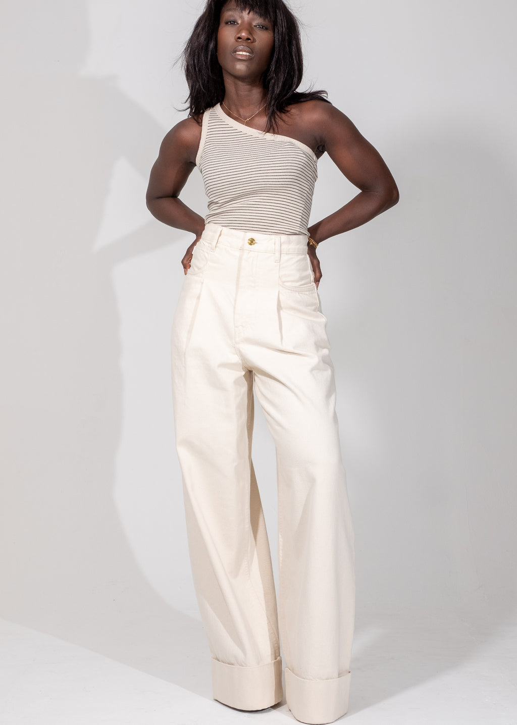 Wadou Jeans - Ecru - CEHTR Ltd