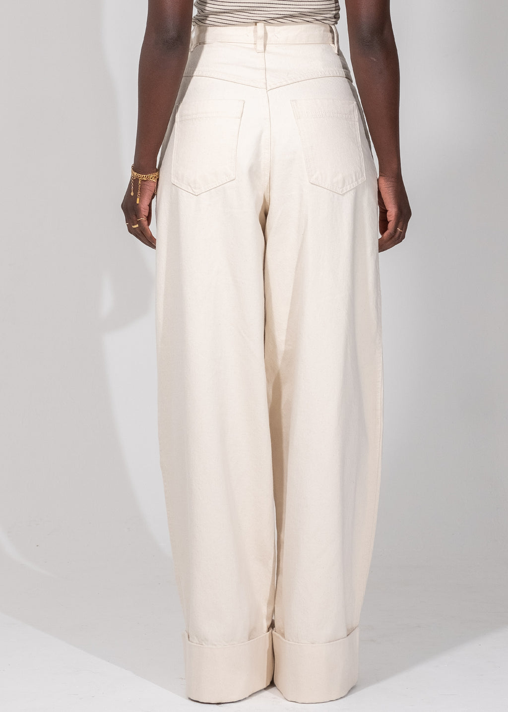 Wadou Jeans - Ecru - CEHTR Ltd