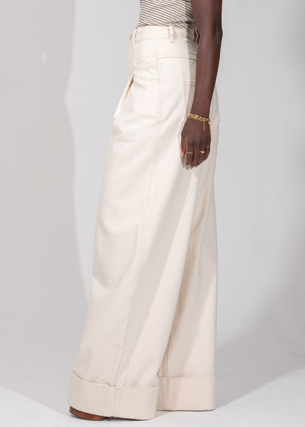 Wadou Jeans - Ecru - CEHTR Ltd