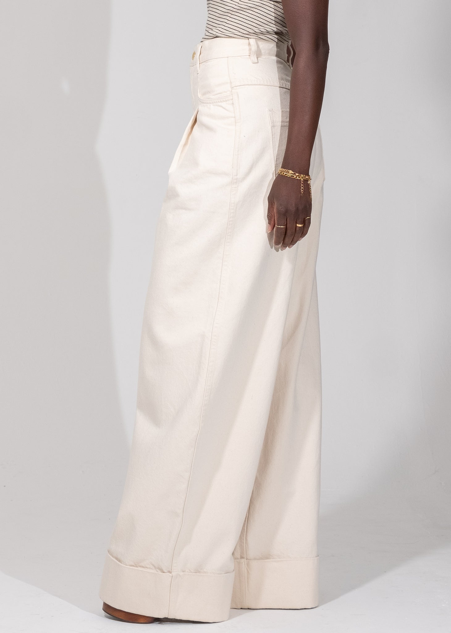Wadou Jeans - Ecru - CEHTR Ltd