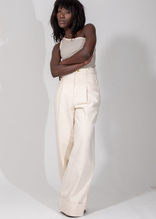 Wadou Jeans - Ecru - CEHTR Ltd