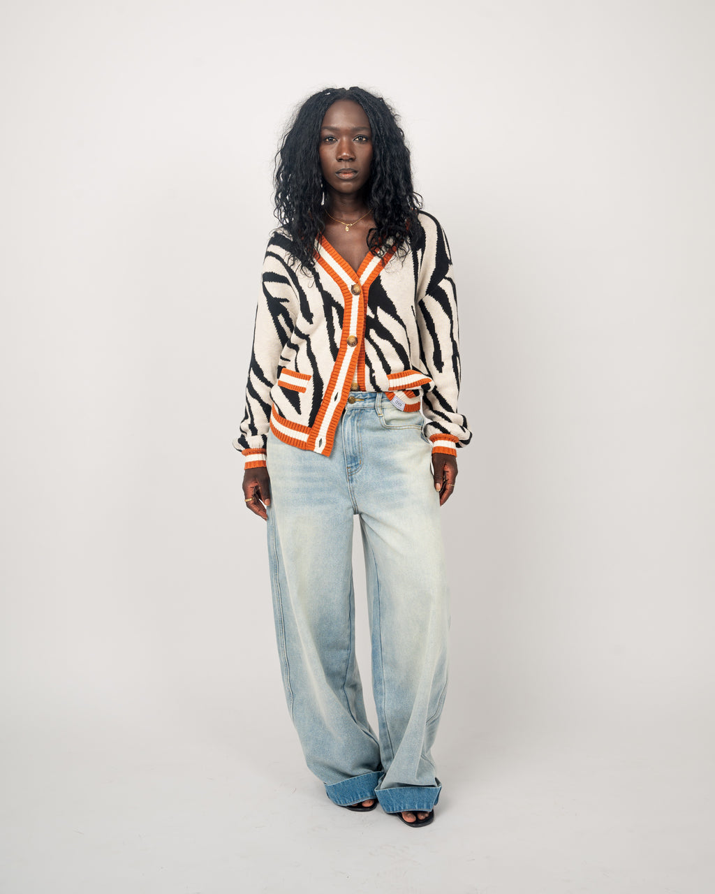 SANDRA CARDIGAN - Zebra - CEHTR Ltd