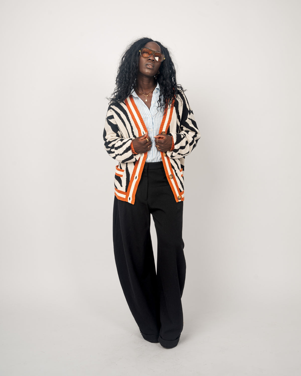 SANDRA CARDIGAN - Zebra - CEHTR Ltd