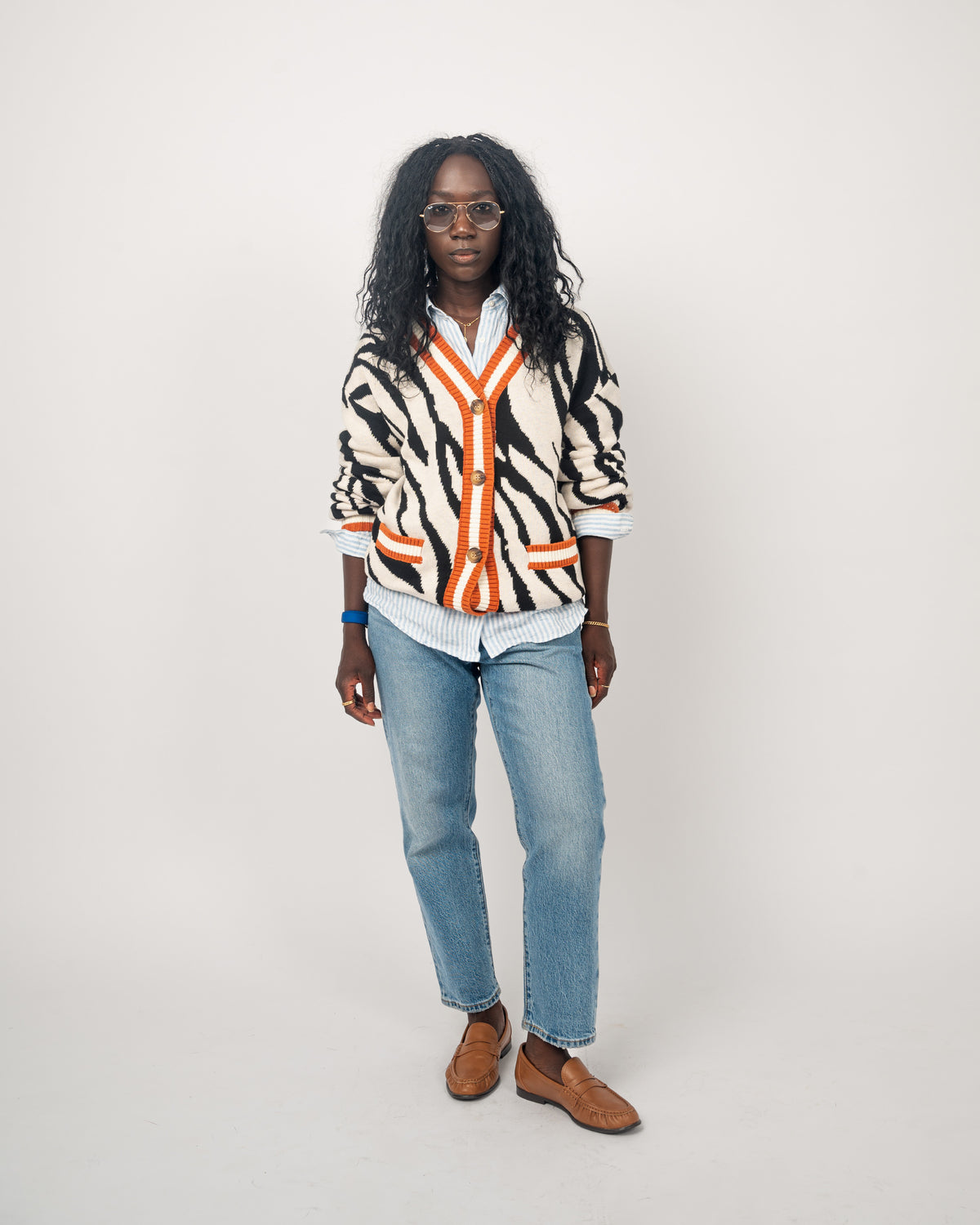 SANDRA CARDIGAN - Zebra - CEHTR Ltd