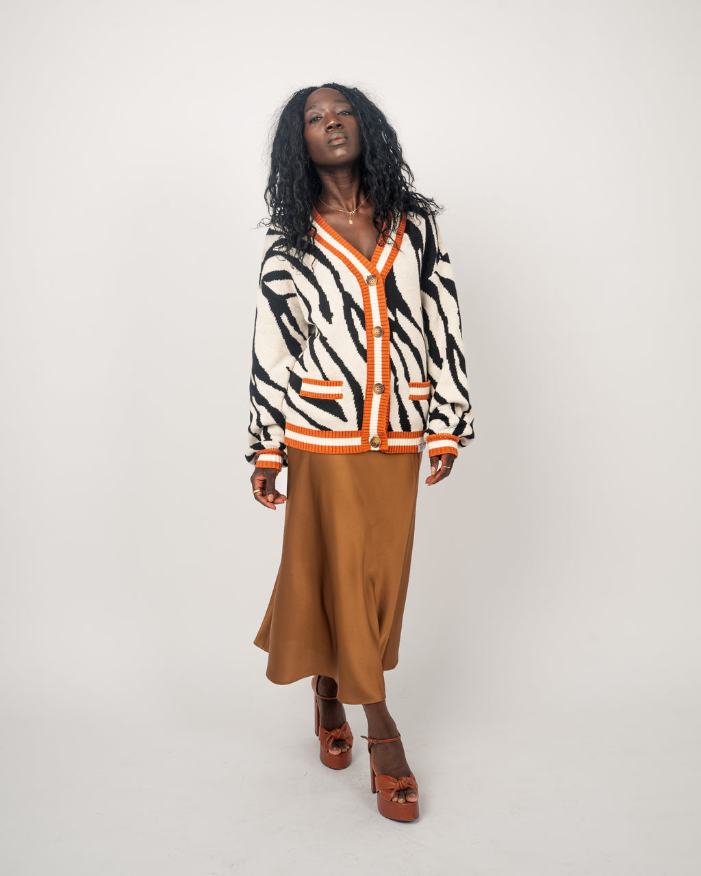 SANDRA CARDIGAN - Zebra - CEHTR Ltd
