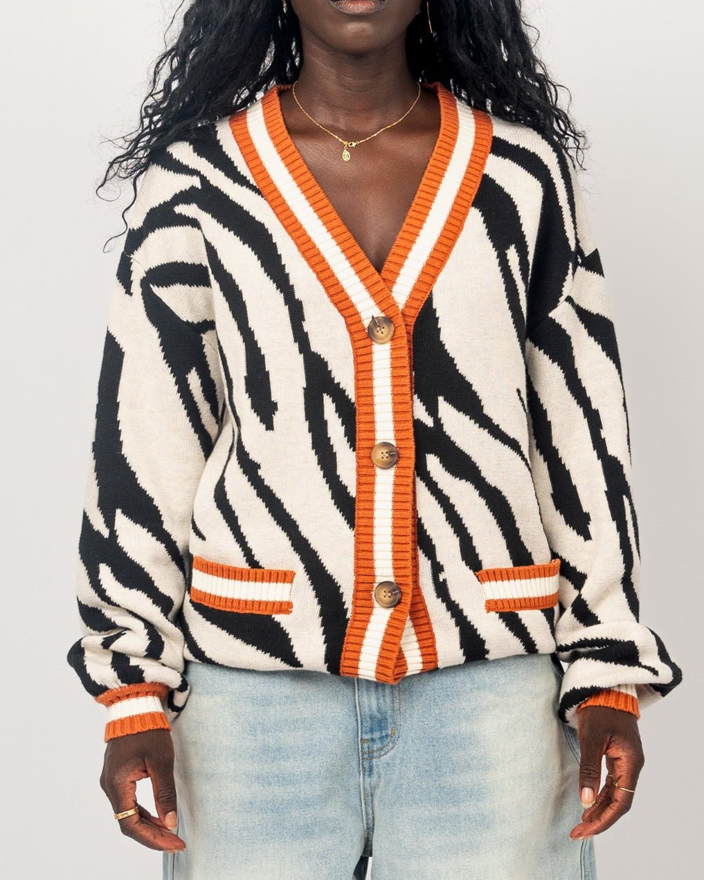 SANDRA CARDIGAN - Zebra - CEHTR Ltd