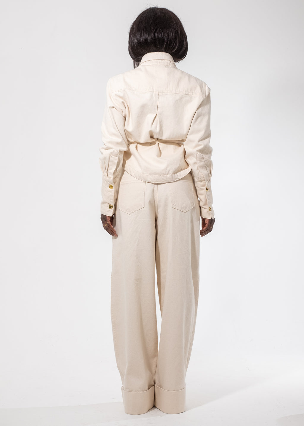 Wadou Shacket - Ecru - CEHTR Ltd